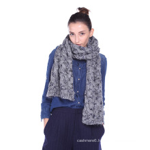 Acrylic Knitted Women′s Scarf